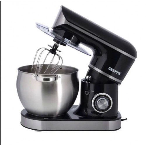 Geepas GSM43040 1500W Stand Mixer With 8.5Lstainless Steel Mixing Bowl